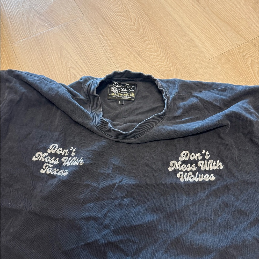Darc Sport Black Tee with White Text